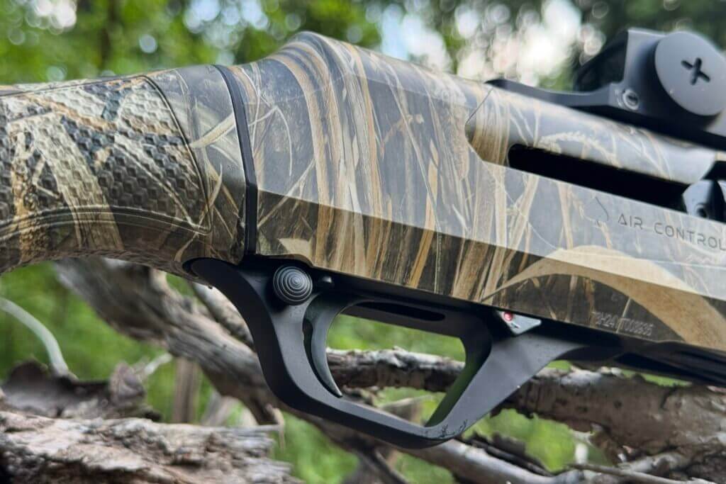 shotgun trigger removal button