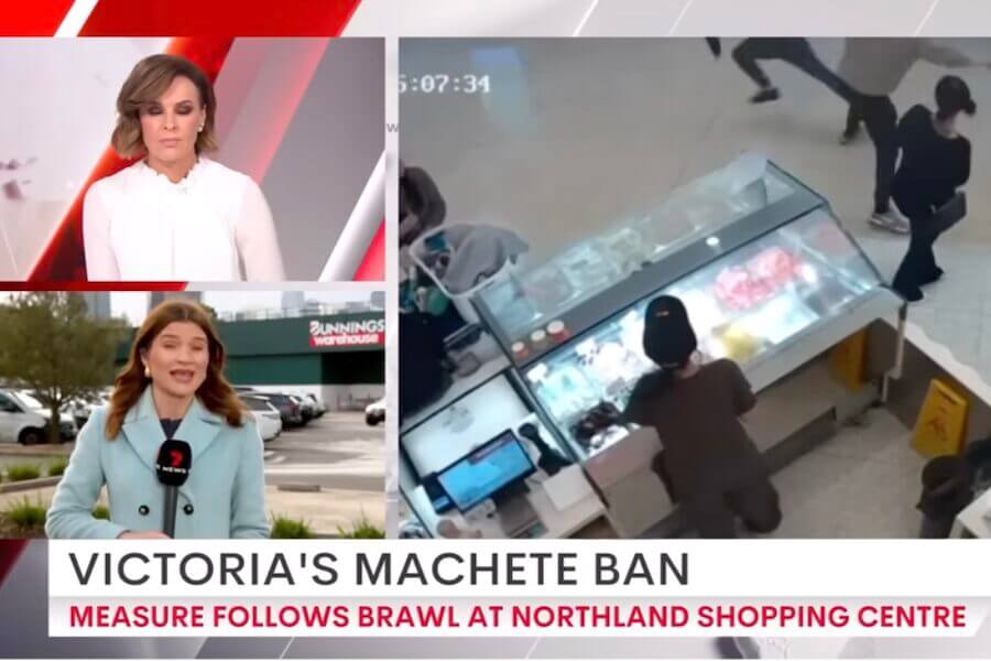 Australia has opted to ban certain knives following a recent attack.