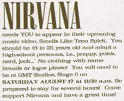 Nirvana ad