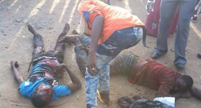 men on the ground. gaza