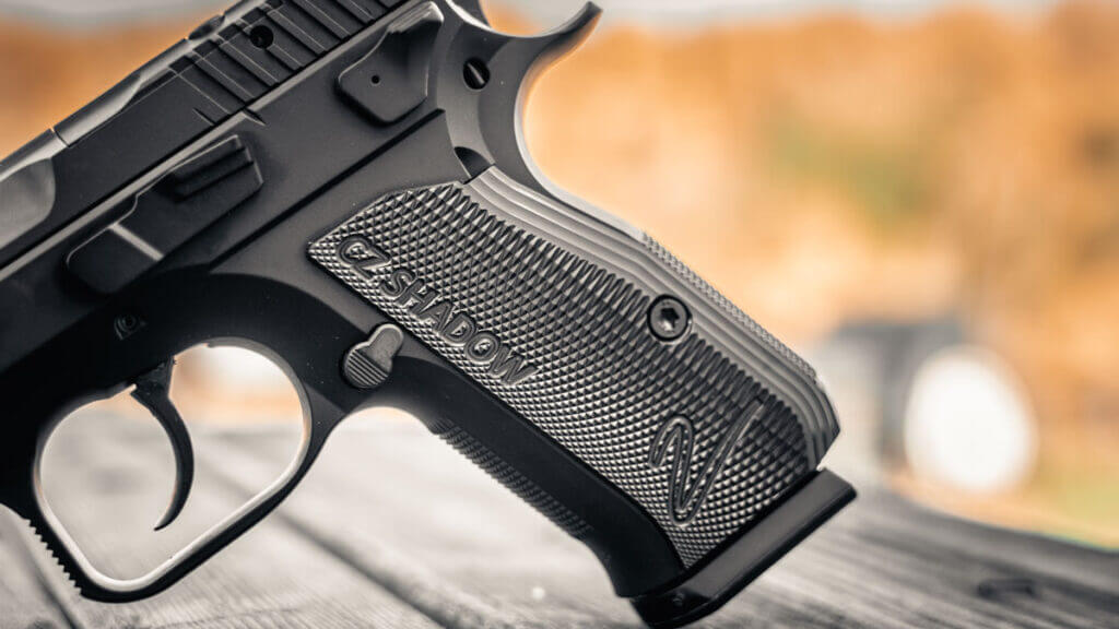 CZ Shadow 2 Carry black grips