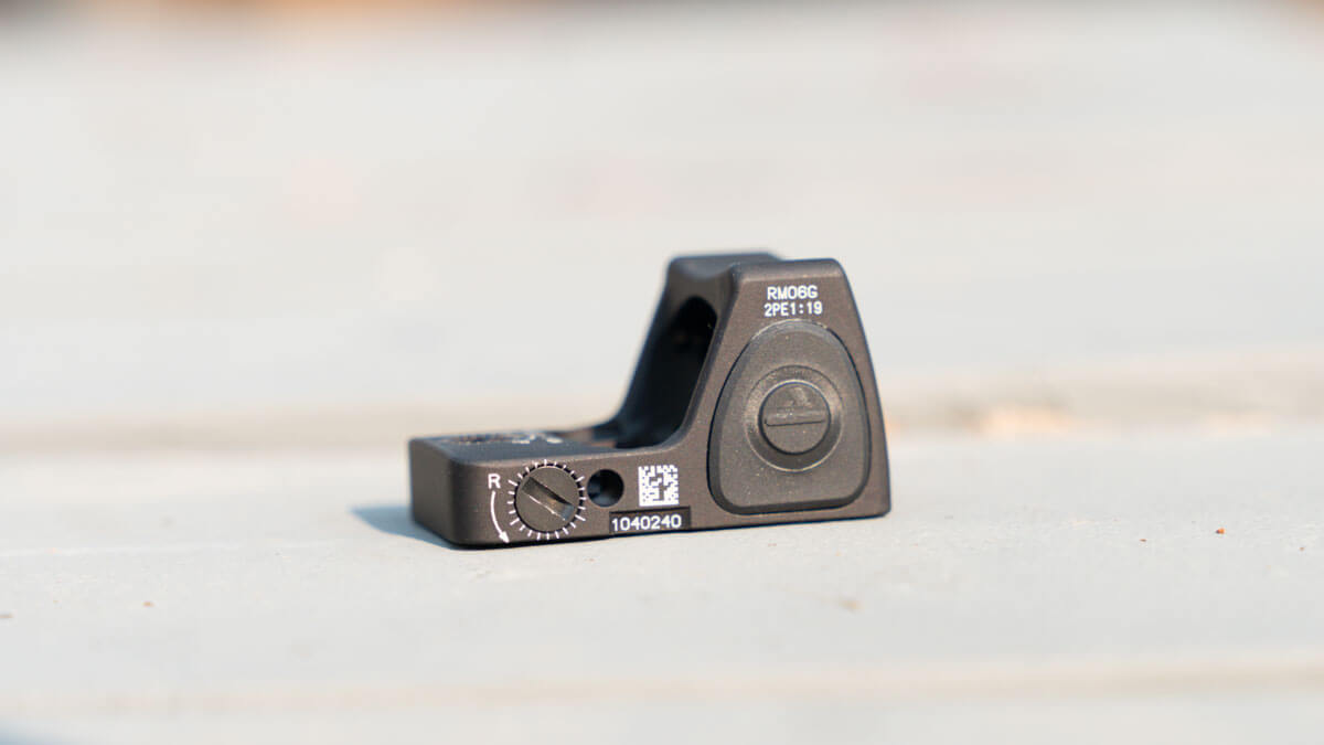 Trijicon RMR Type 2 green dot pistol optic, best Trijicon pistol optic 2026