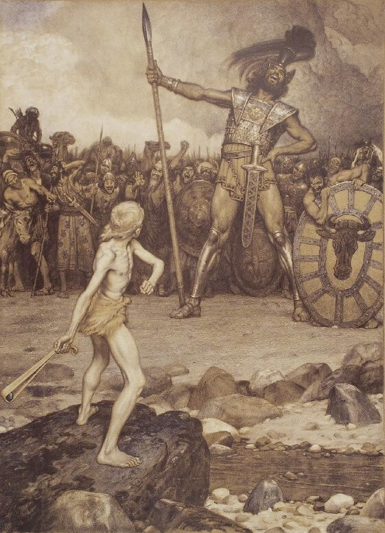 David and Goliath
