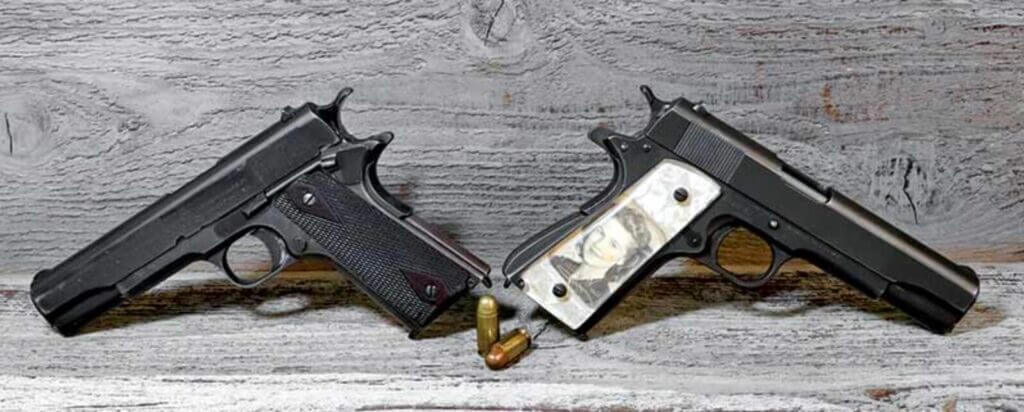 old handguns used by Walter Walsh