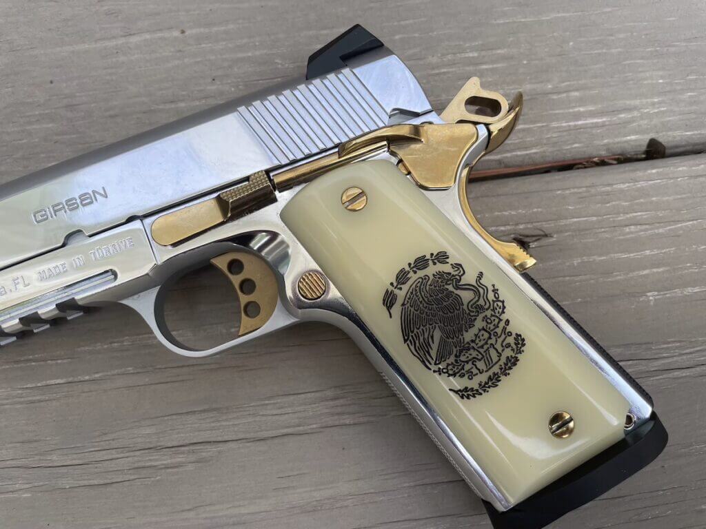EAA 1911 Liberador faux ivory grips