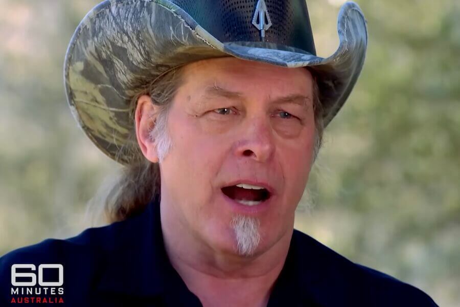 Ted Nugent on 60 Minutes Australia in 2013.