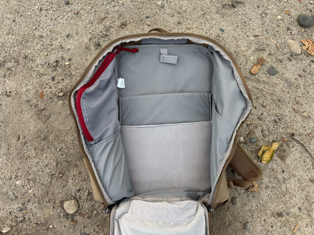 Vertx Siege 25L Tactical Backpack sleeve for small laptop or body armor insert