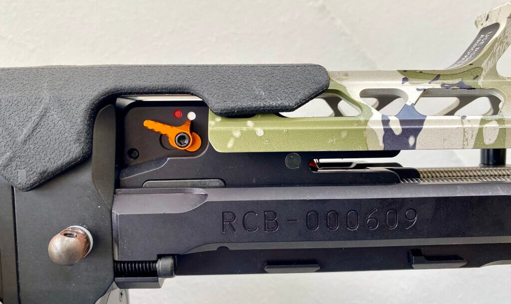 Ravin R470 Track Trigger Firing System elongated U channel holding arrow