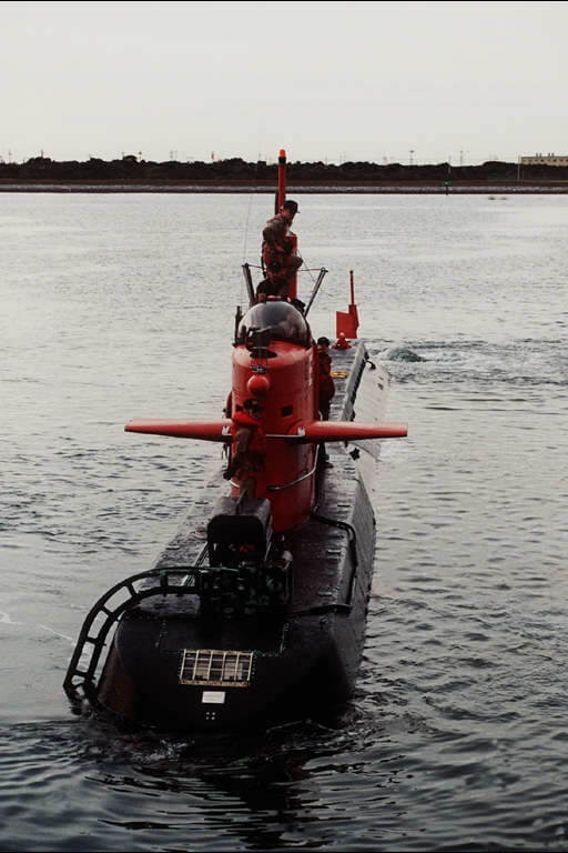 NR-1 orange sail search and recovery work Cold War operations