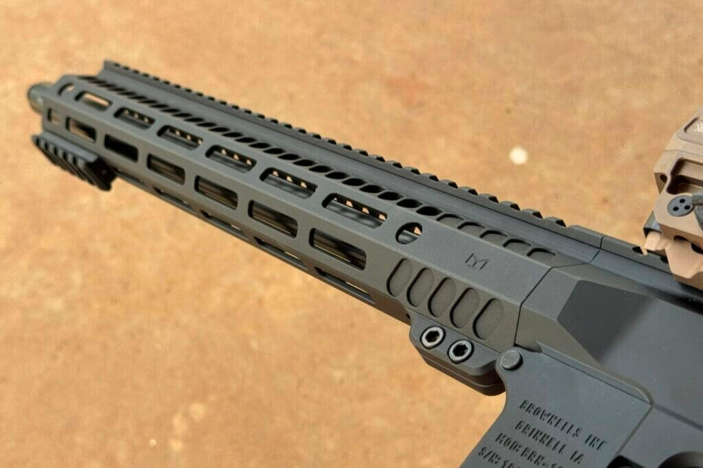 M-LOK handguard on BoreBuddy AR22 rimfire upper