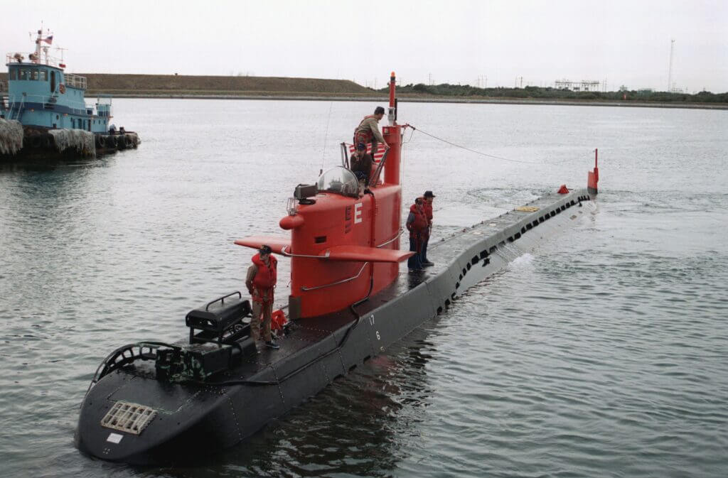 NR-1 small nuclear powered submarine sea trials public domain
