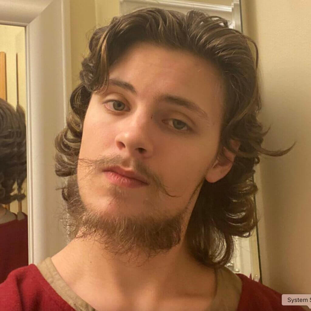 Michael Gloss Facebook image used to illustrate online radicalization and influence from college ideology