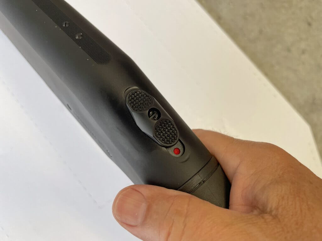 Mossberg 990 Aftershock large ambidextrous top safety detail