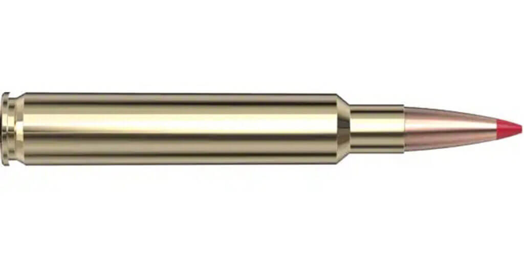 Diagram of 280 AI case with 40-degree shoulder and reduced taper for more powder capacity and velocity