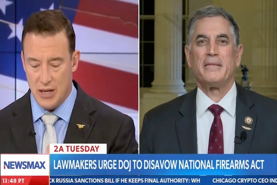 Rep. Clyde on NewsMax talking about the end of the NFA.