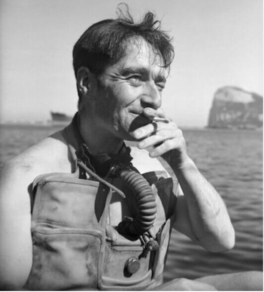 Lieutenant Angelo Belloni later career, pioneer of military diving and special operations