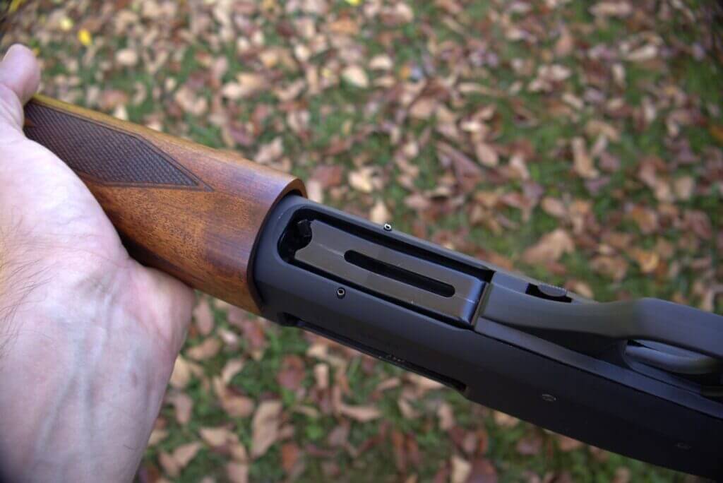 Charles Daly Honcho loading port showing action component staking issue