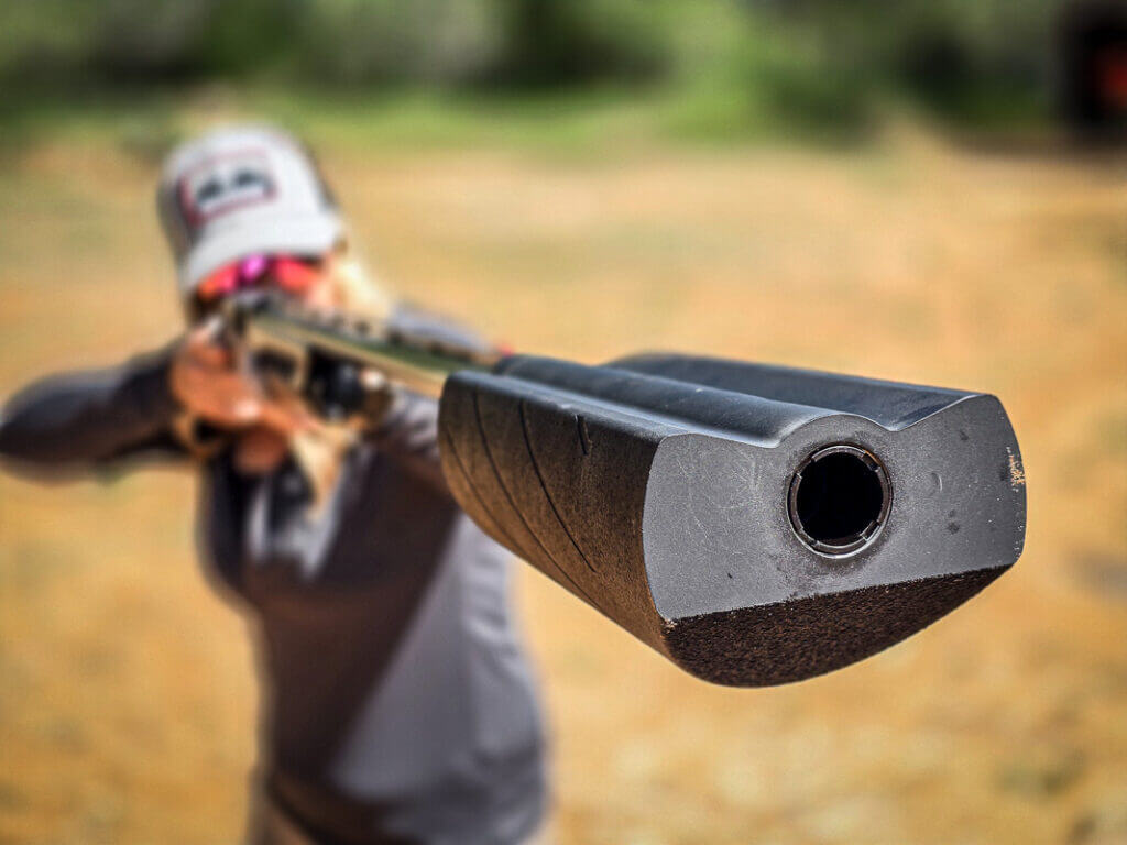 Silencer Central Banish 12 with removable choke tube at the muzzle