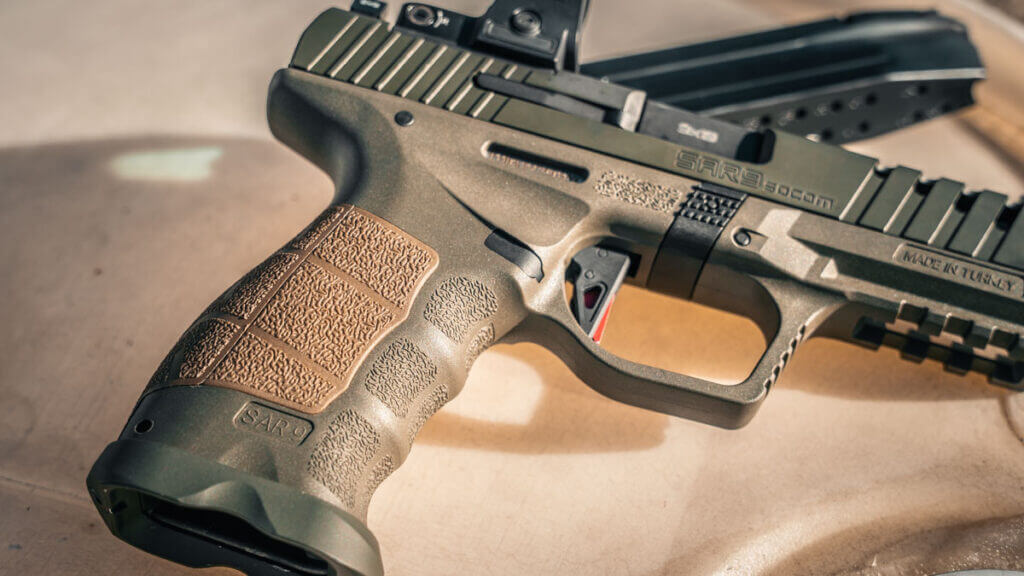 SAR9 SOCOM cycling during rapid fire on steel