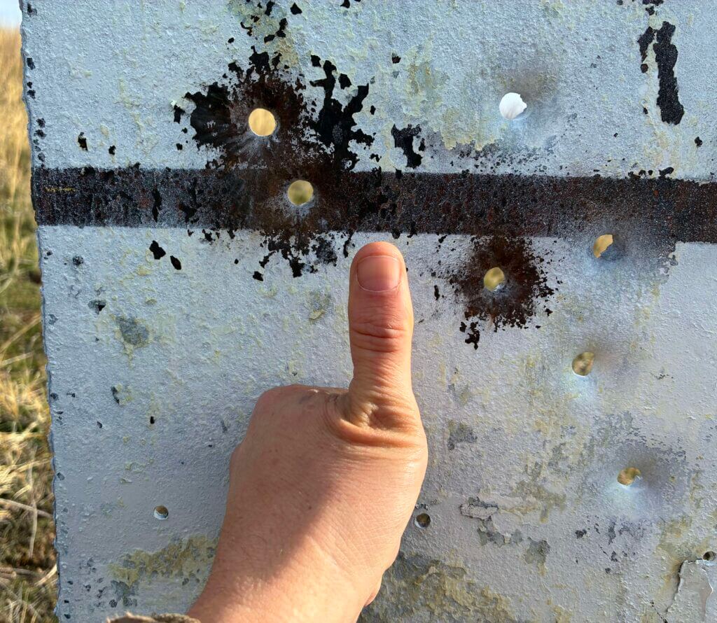 Seekins PH3 6.5 Creedmoor 775 yard group measuring 3.48 inches .429 MOA