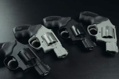 Four new S&W revolvers.