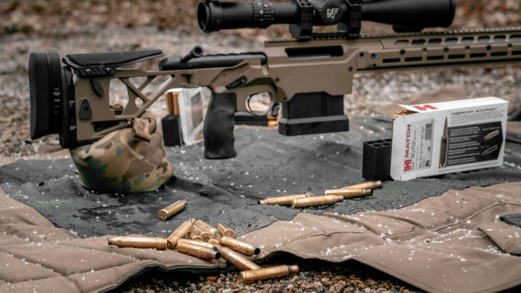 Target groups from the Seekins SIC five-shot clusters under 1 MOA