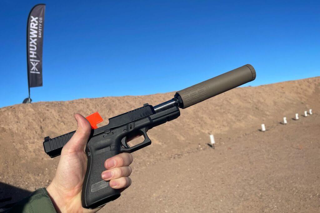 HUXWRX flow 45 at the range