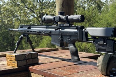 During an FN event, I was able to shoot the SCAR 20S out to 1385 yards