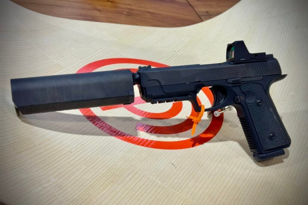 SilencerCo S98: Eccentric Pistol Suppressor — SHOT Show 2026