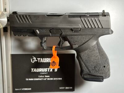Taurus TX9 Pistols: Three New Sizes — SHOT Show 2026