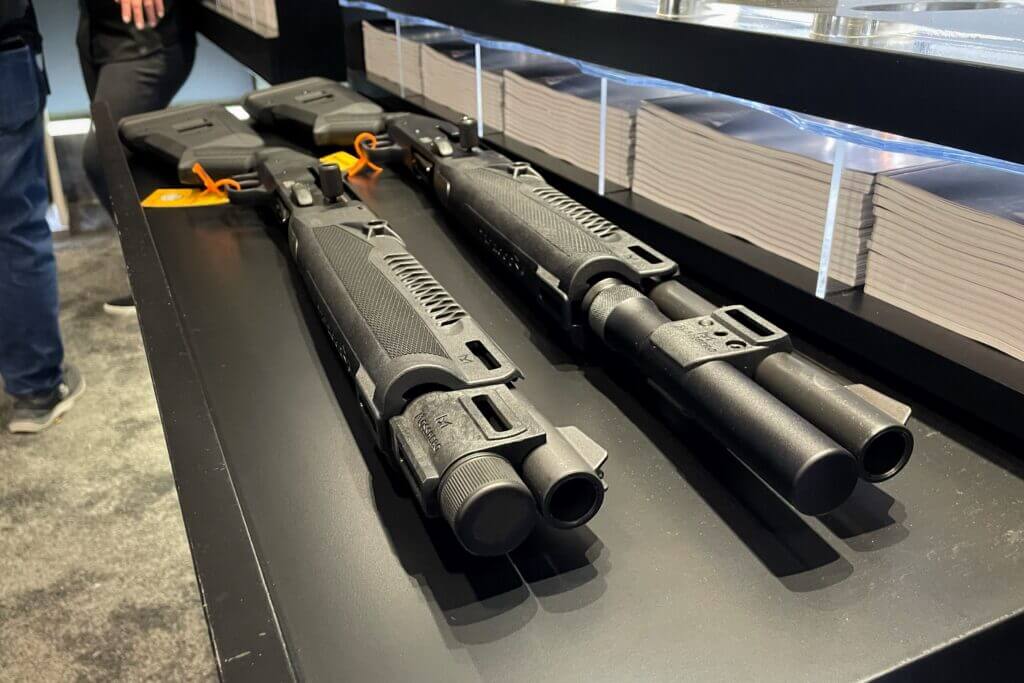 Mossberg 009 SPX Magpul muzzle at SHOT 2026