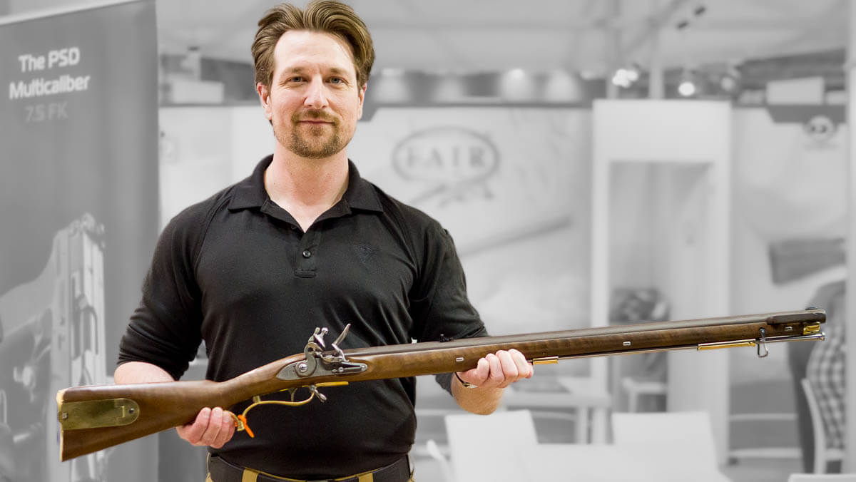 Pedersoli 1805 Baker Rifle — SHOT Show 2026 Pedersoli 1805 Baker Rifle — SHOT Show 2026