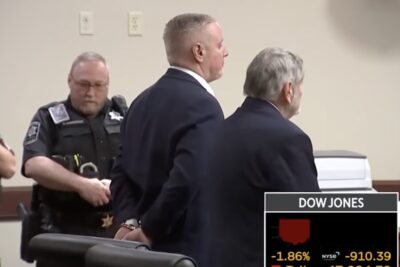 The father of a school shooter is convicted of second degree murder.