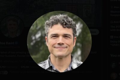 Joe Kent's pic on Twitter.