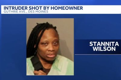 46-year-old Stannita Wilson was arrested.