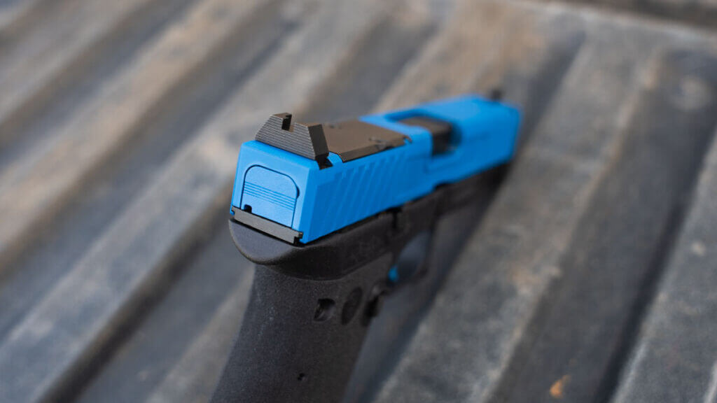 Unit 9 Compact optic-ready slide with Trijicon RMR footprint for red dot training