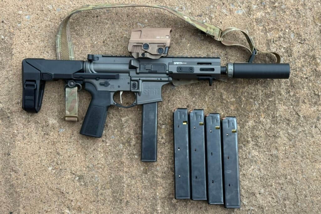 Springfield SAINT Victor 9mm PDW magazines that ran reliably during testing