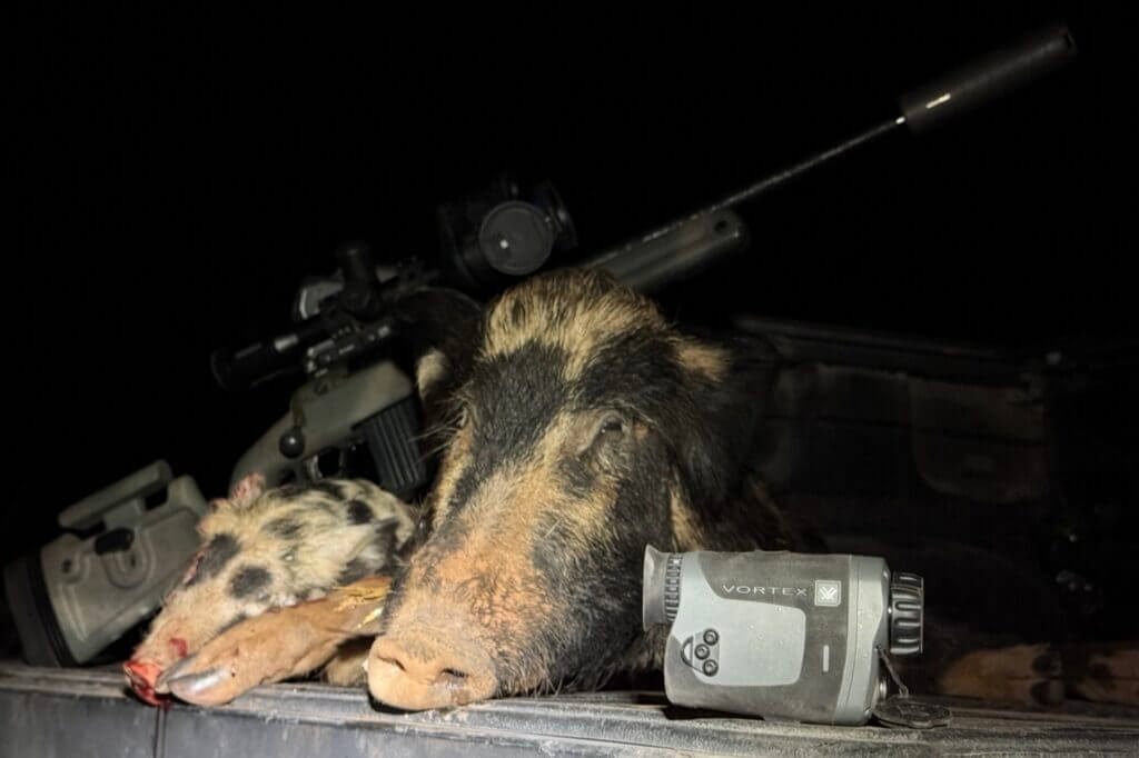 Vortex Veil 400 thermal monocular after months of field testing showing the rugged housing and hunting-ready condition
