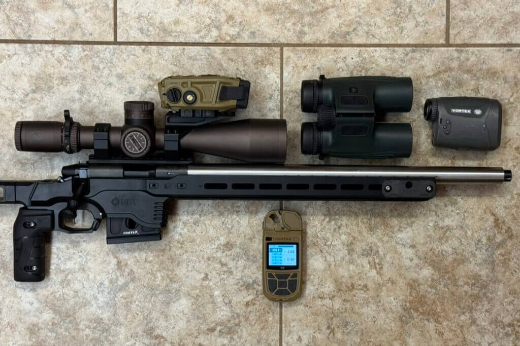 Vortex ACE paired with Relay-compatible rangefinding devices for instant firing solutions