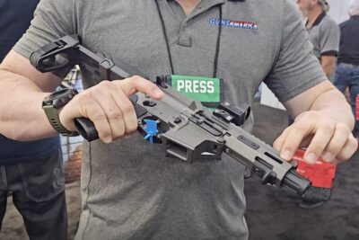 Ppringfield saint victor 9mm pdw compact rifle tungsten gray.