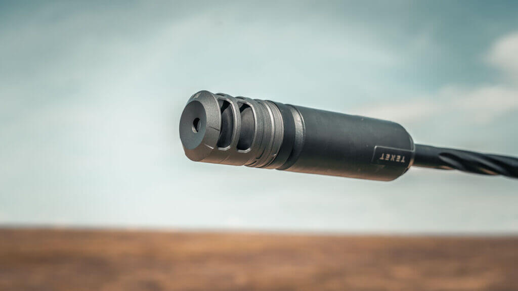 Tenet Limited 30 titanium suppressor featuring technology covered by seven patents