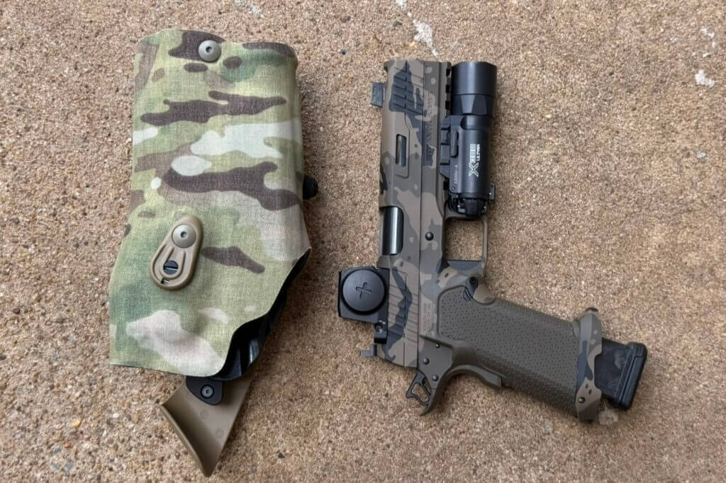 Safariland 6354RDSO holster for Staccato XC 5 with SureFire X300U weapon light