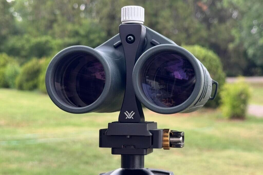 Vortex Talon HD 10K mounted on tripod for long-distance ranging stability