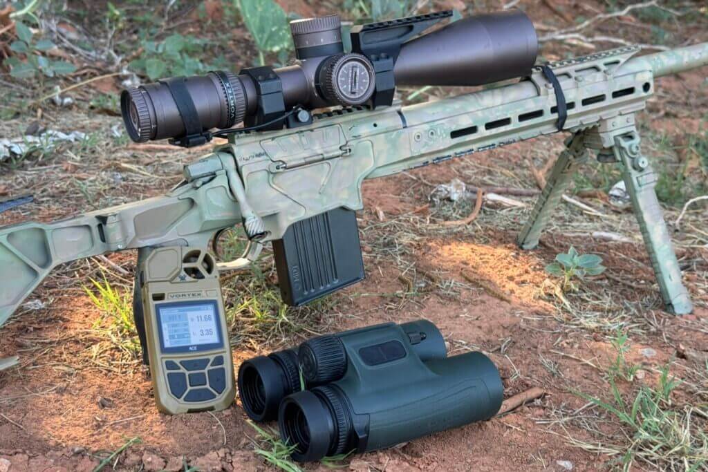 Vortex Talon HD 10K paired with Vortex ACE for long-range ballistic data