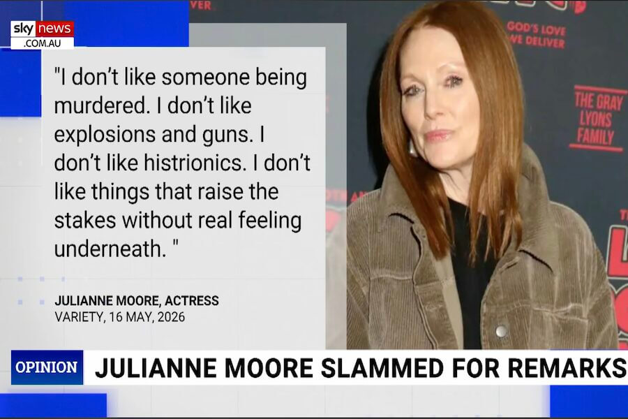 Julianne Moore Suddenly Hates Gun Movies Julianne Moore Suddenly Hates Gun Movies