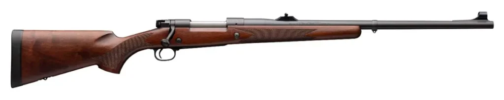 Winchester Model 70 Safari Express bolt-action rifle for dangerous game hunting