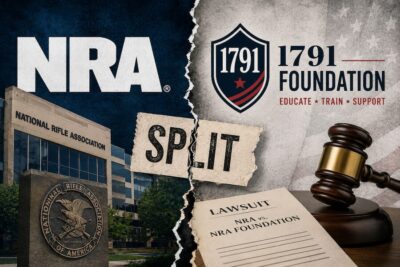 The NRA and its charitable Foundation are splitting.