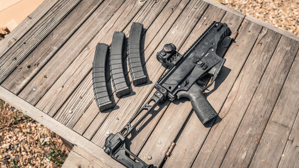 Taurus RPC roller-delayed 9mm pistol after range testing