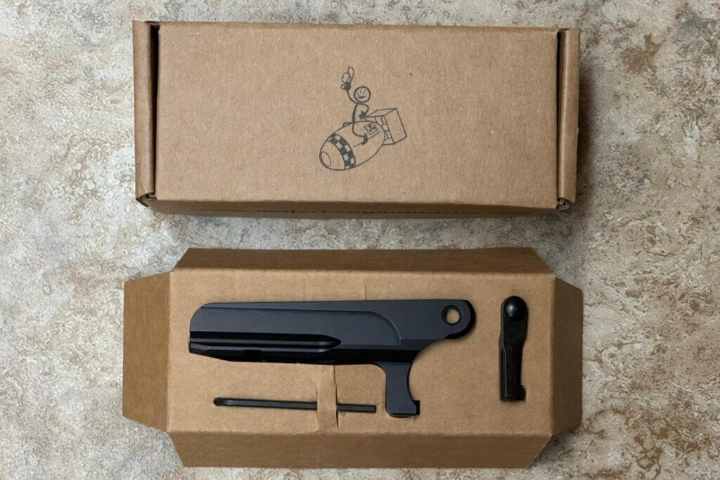 Major Kong Industries MisterSeven 1911 accessory rail out of the box