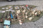 Working with multiple search warrants, WFF Enforcement was able to confiscate contraband, firearms, ammunition and antlers from illegally harvested deer. WFF Photo